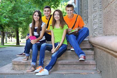 Teens Hanging Out after Orthodontics session Decatur, IL