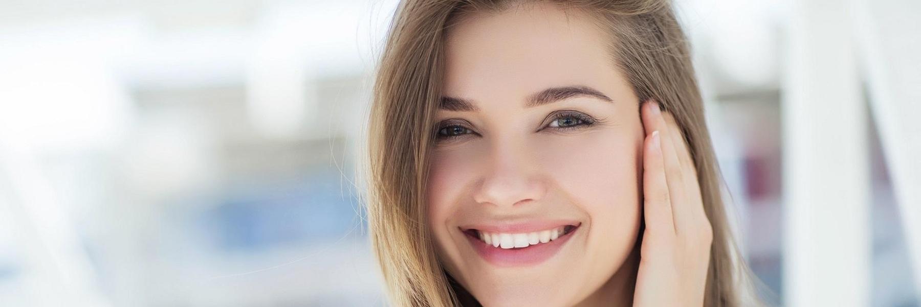 woman smiling after Orthodontics session in Decatur, IL